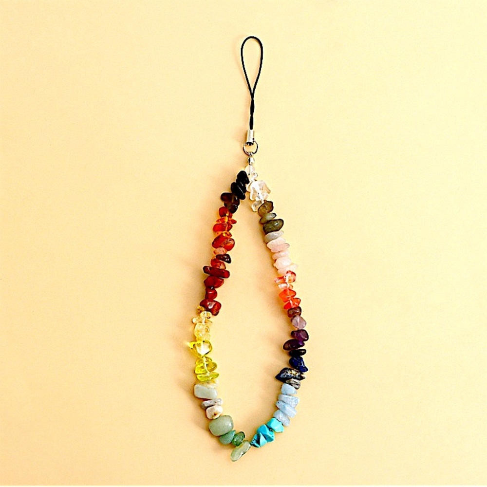 Chakra Stone Phone Charm
